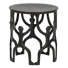 SIDETABLE MAN METAL BLACK 